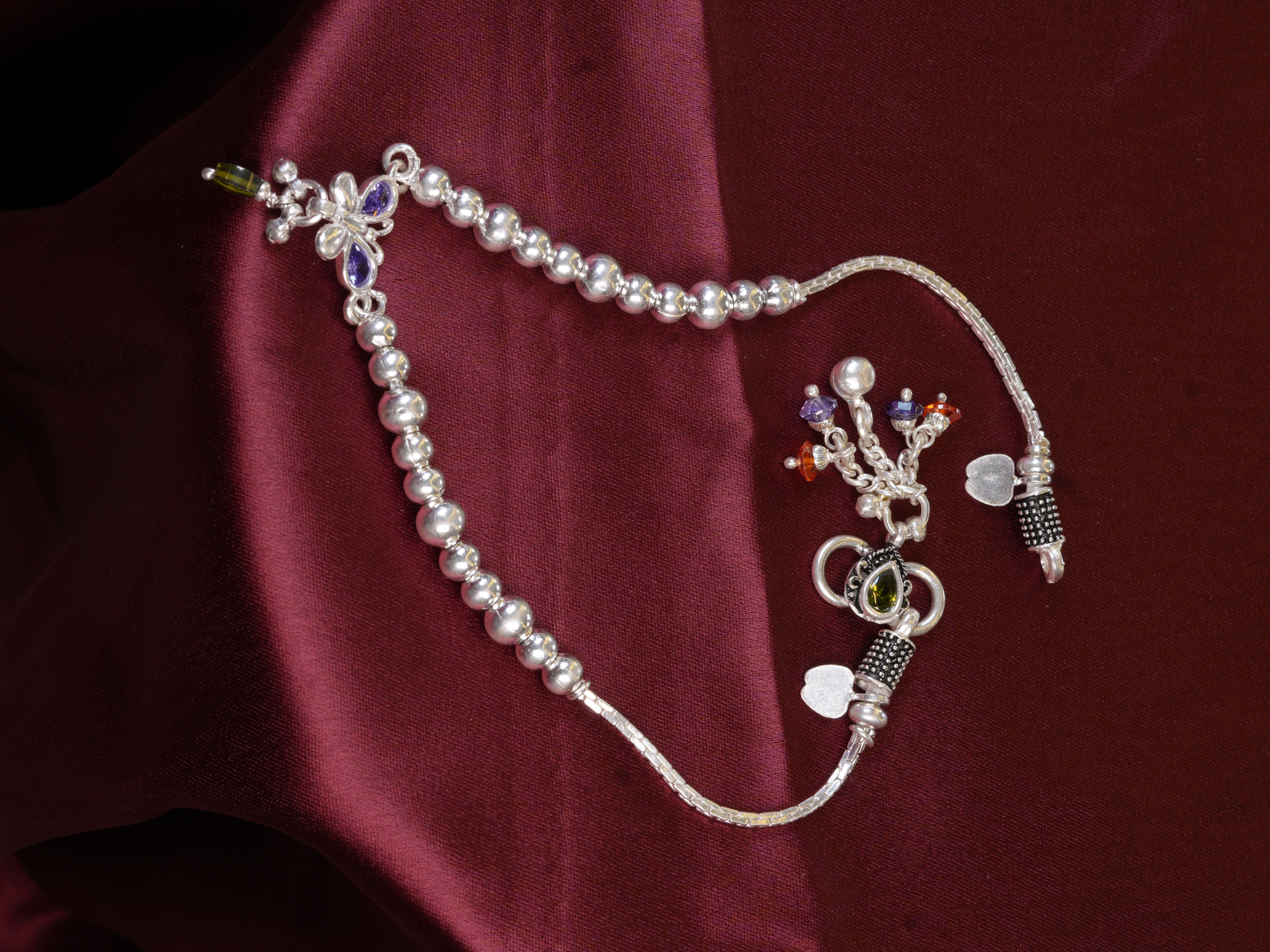 SILVER PAYAL 925