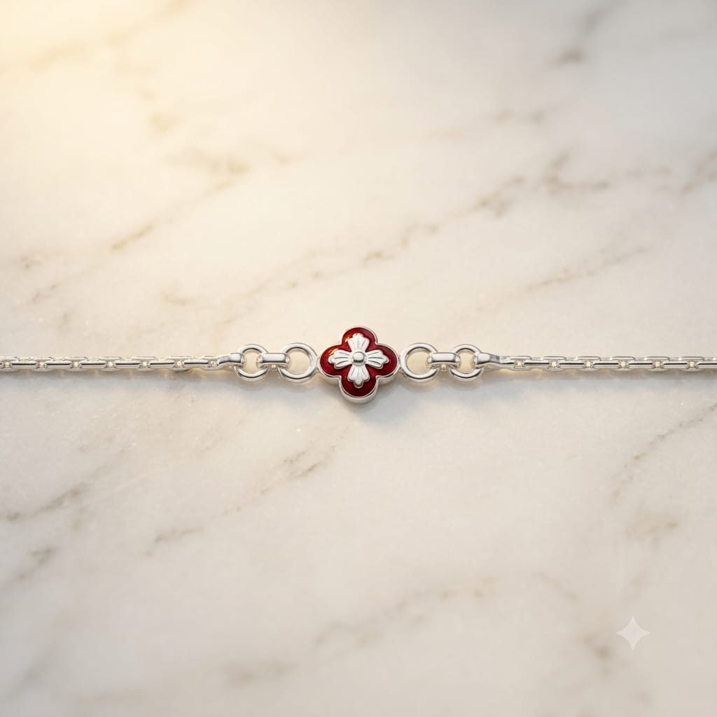 SILVER RAKHI