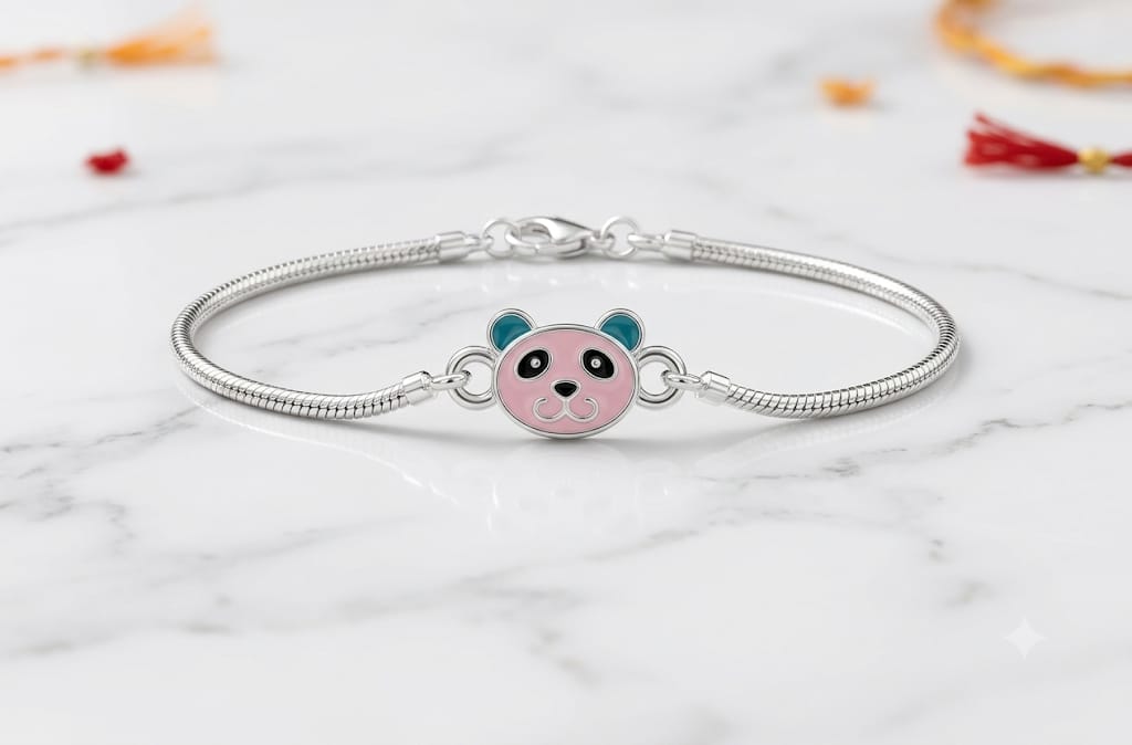 SILVER RAKHI