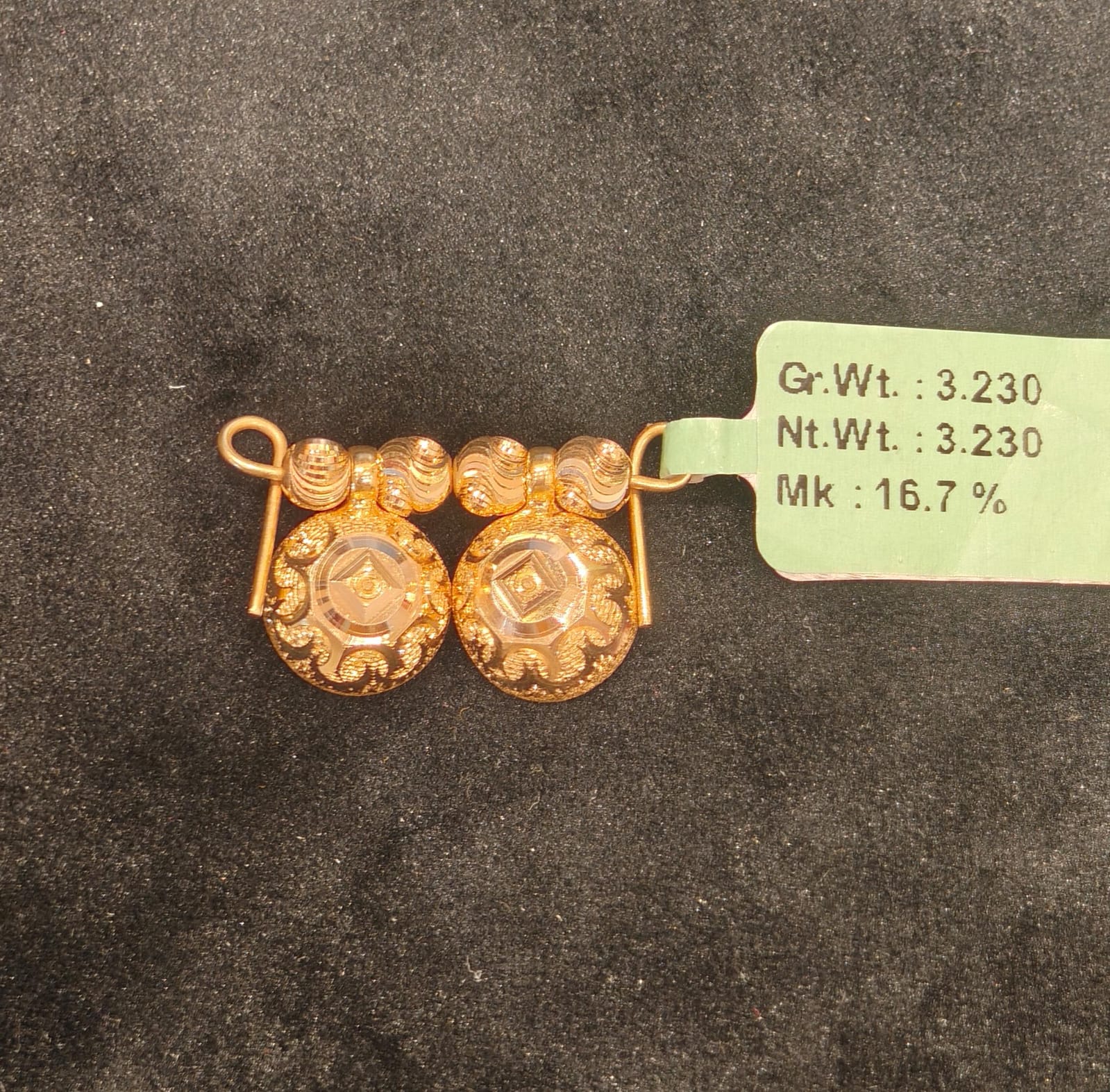 MANGLASUTRA LOCKET 18K