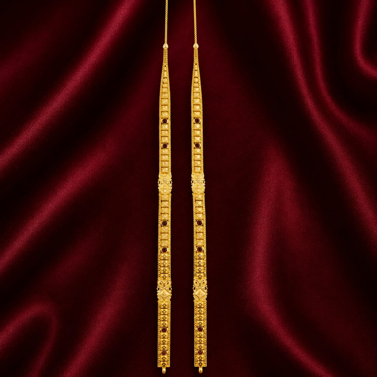 LONG LARI MANGLASUTRA 18K