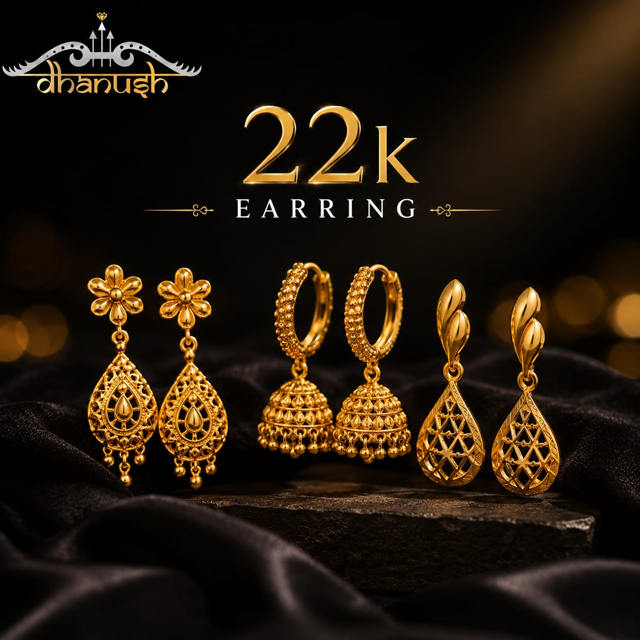 GOLD EARING 22K