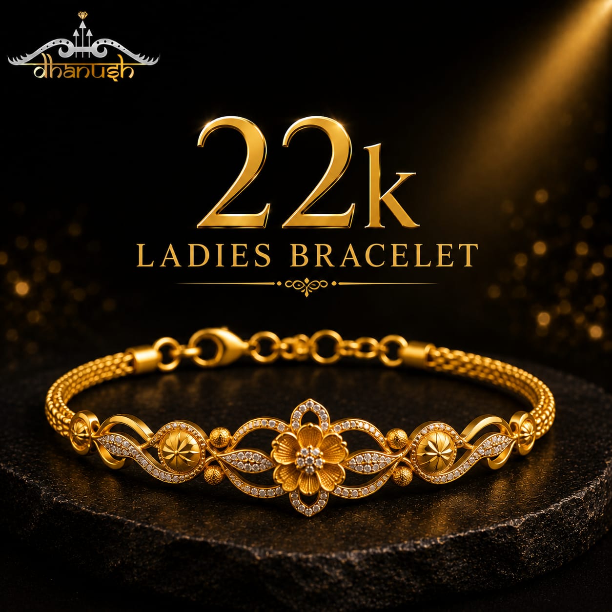 LADIES BRACELETE 22K