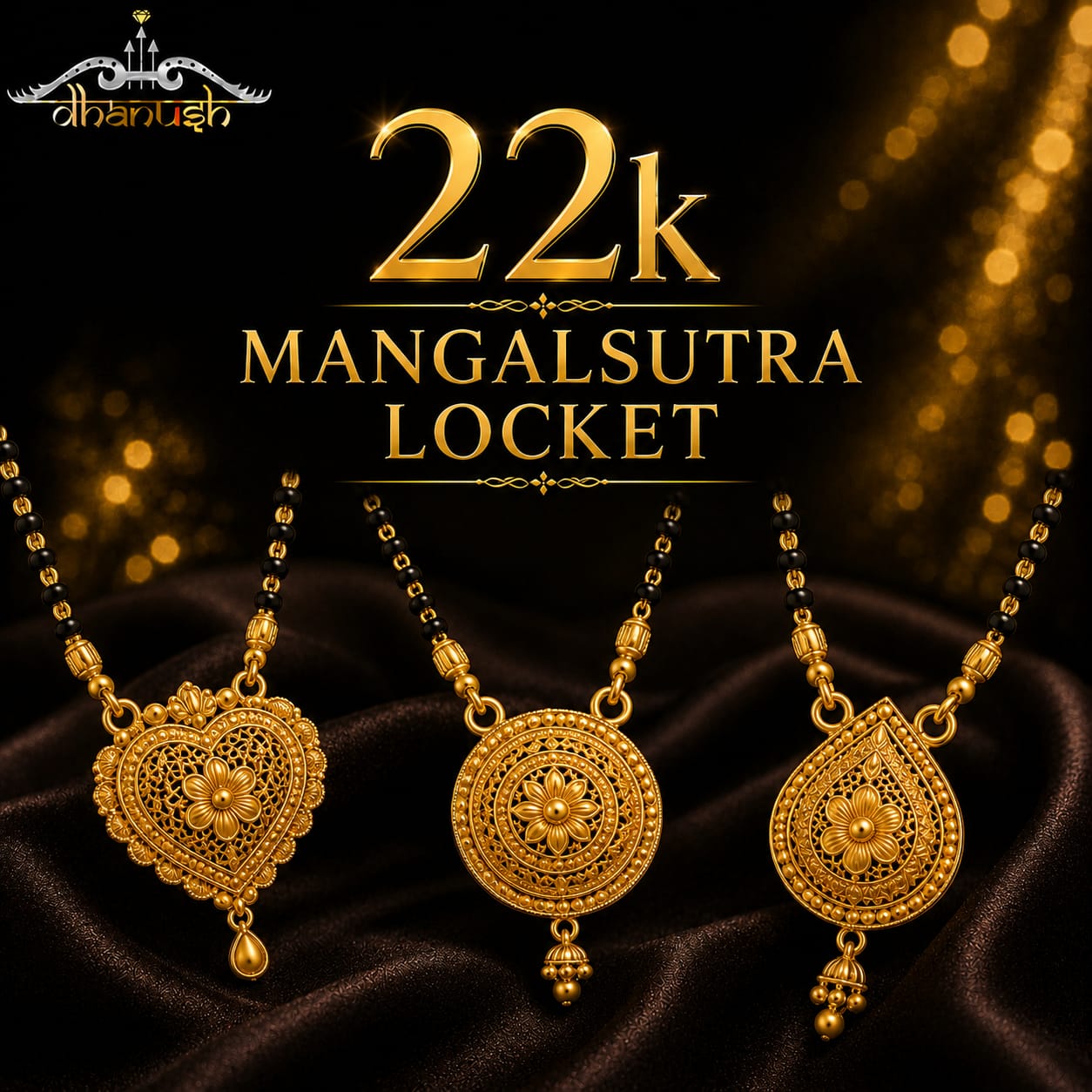 MANGLASUTRA LOCKET 22K