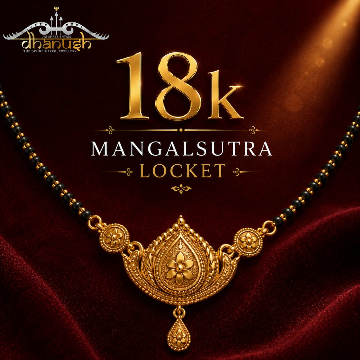MANGLASUTRA LOCKET 18K